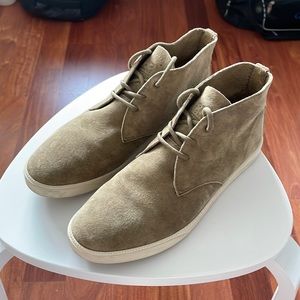Tan Leather Clae Strayhorn Unlined Chukka Boots